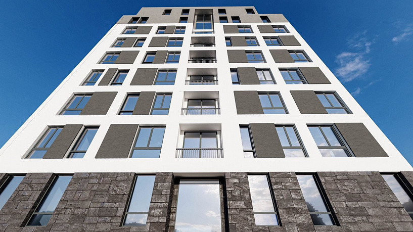 Новое современное здание в Баре с квартирами от 44,50м2 до 80,40м2